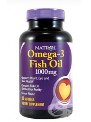 Omega 3 Fish Oil 1000 mg. 90 capsules